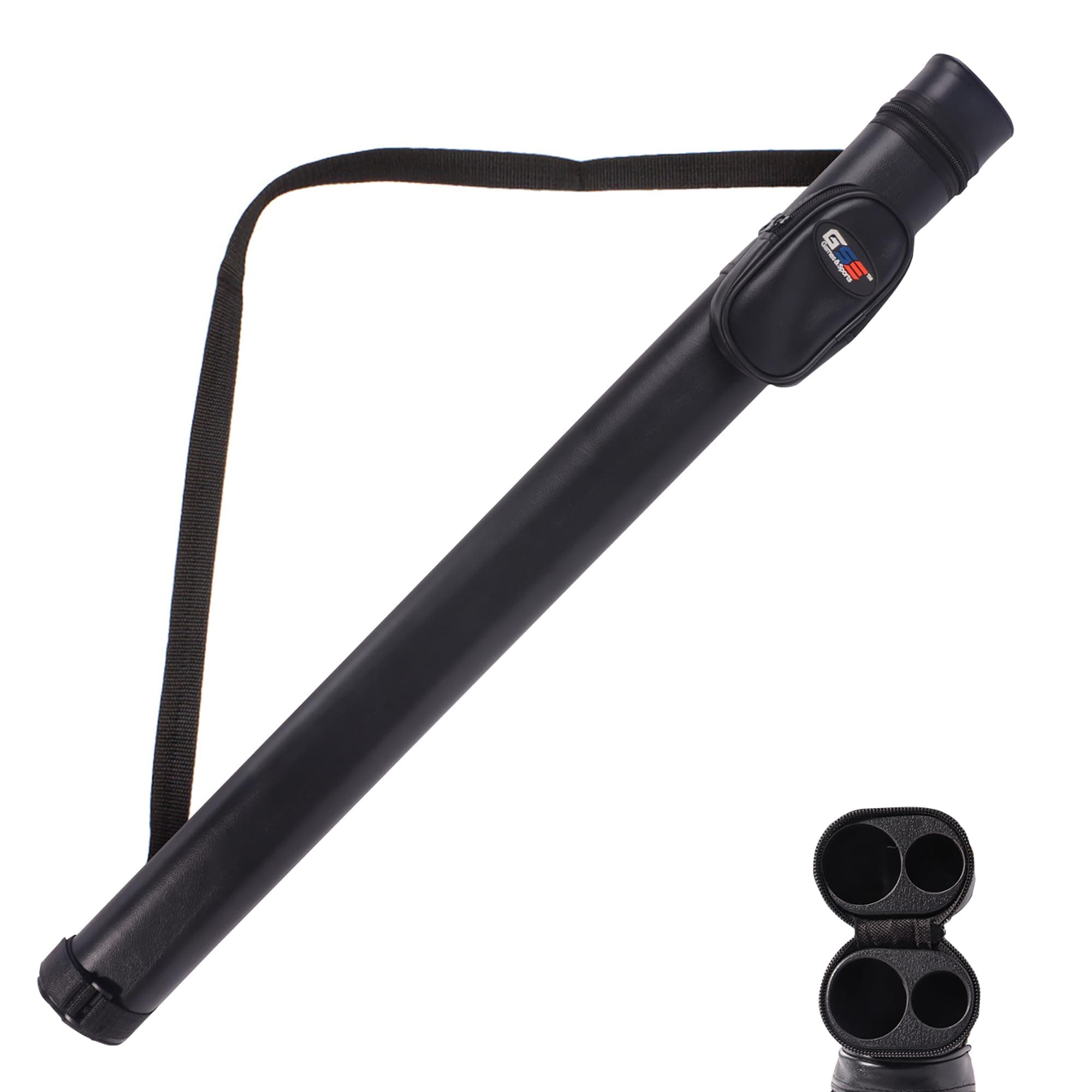 Billiard Cue Cases, 1x1 Deluxe Hard Billiard Pool Cue Stick Carrying Case, Pool Billiards Accessories (Several Colors Available)