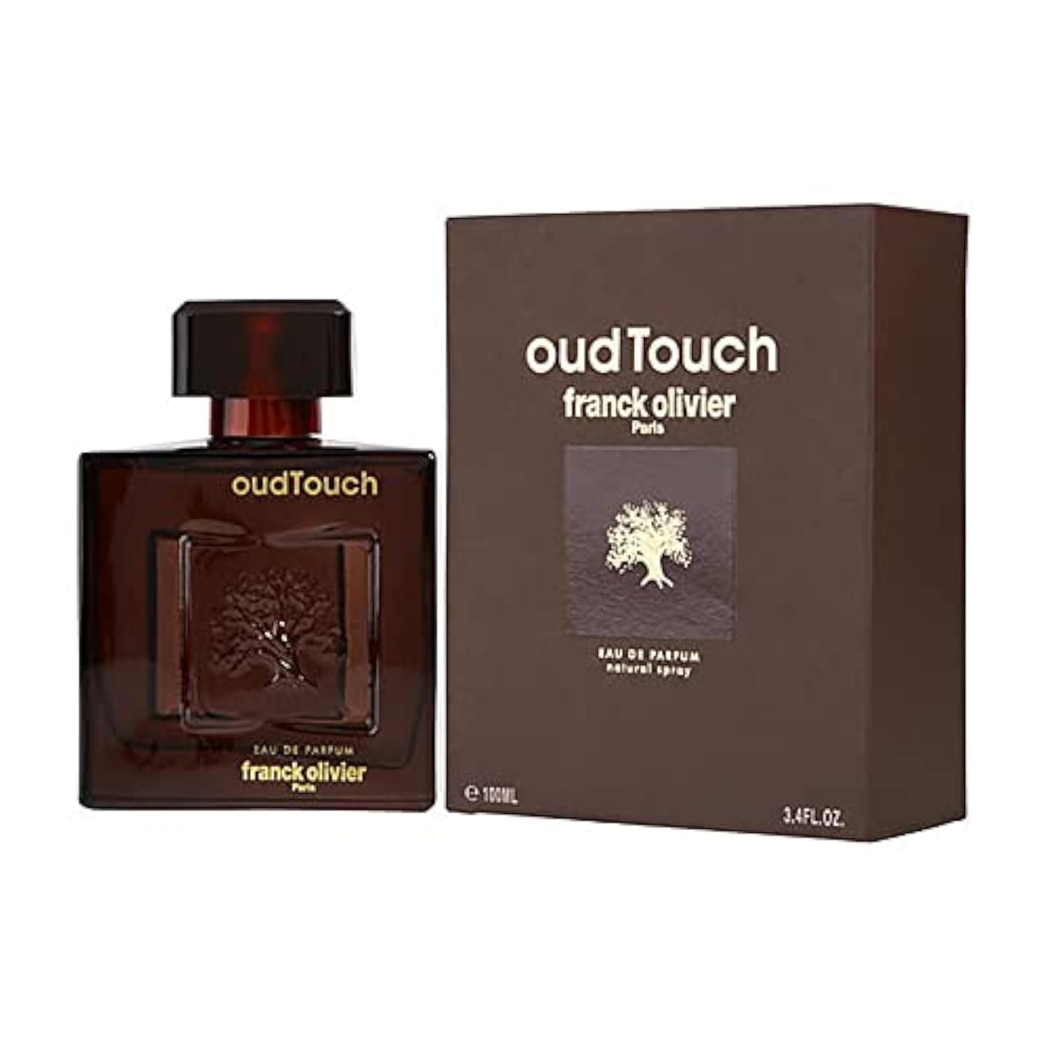 Frank Oliver Oud touch eau de parfum spray for men, 3.4 Fl Ounce, woody and aromatic (5633)