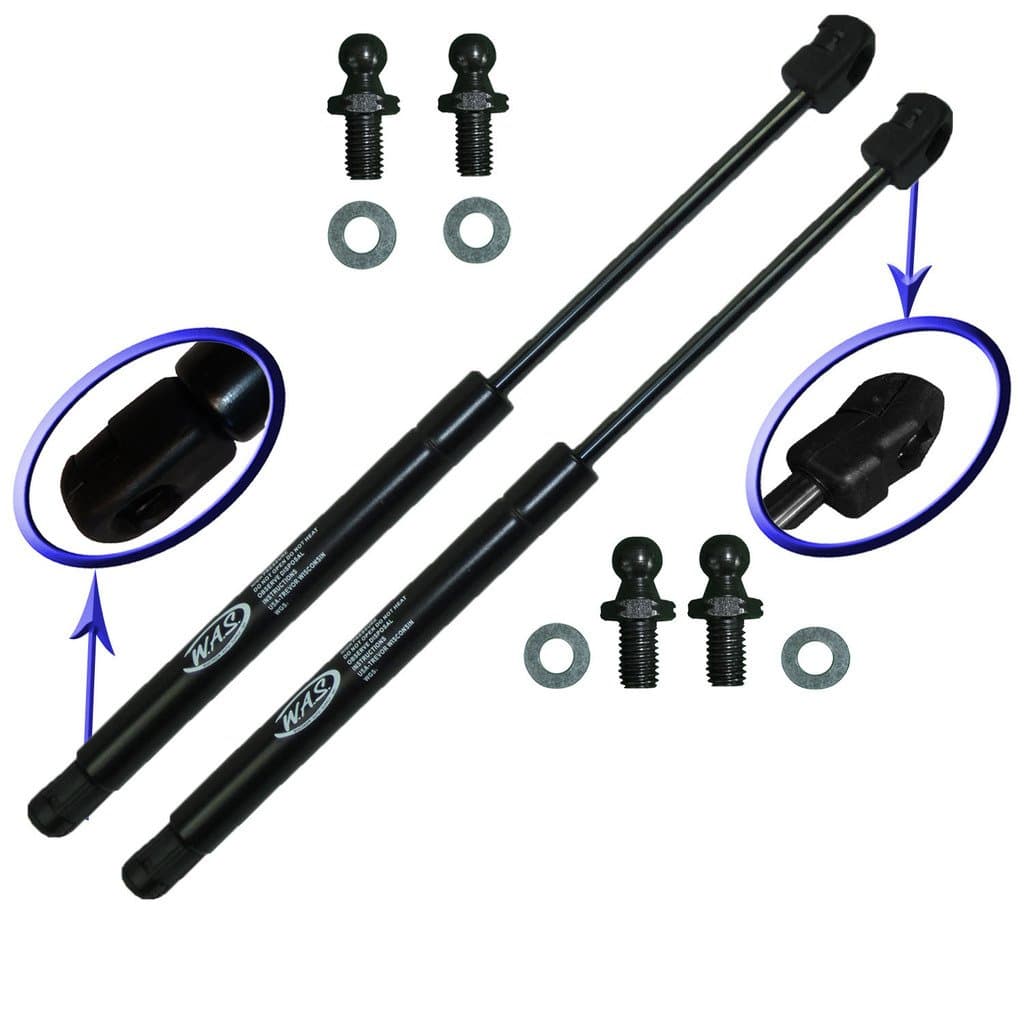 Two Rear Glass Gas Charged Lift Supports For 98-04 Isuzu Rodeo, 01-03 Isuzu Rodeo Sport, 98-02 Honda Passport, 99-00 Isuzu Amigo. Left and Right Side. WGS-199-2