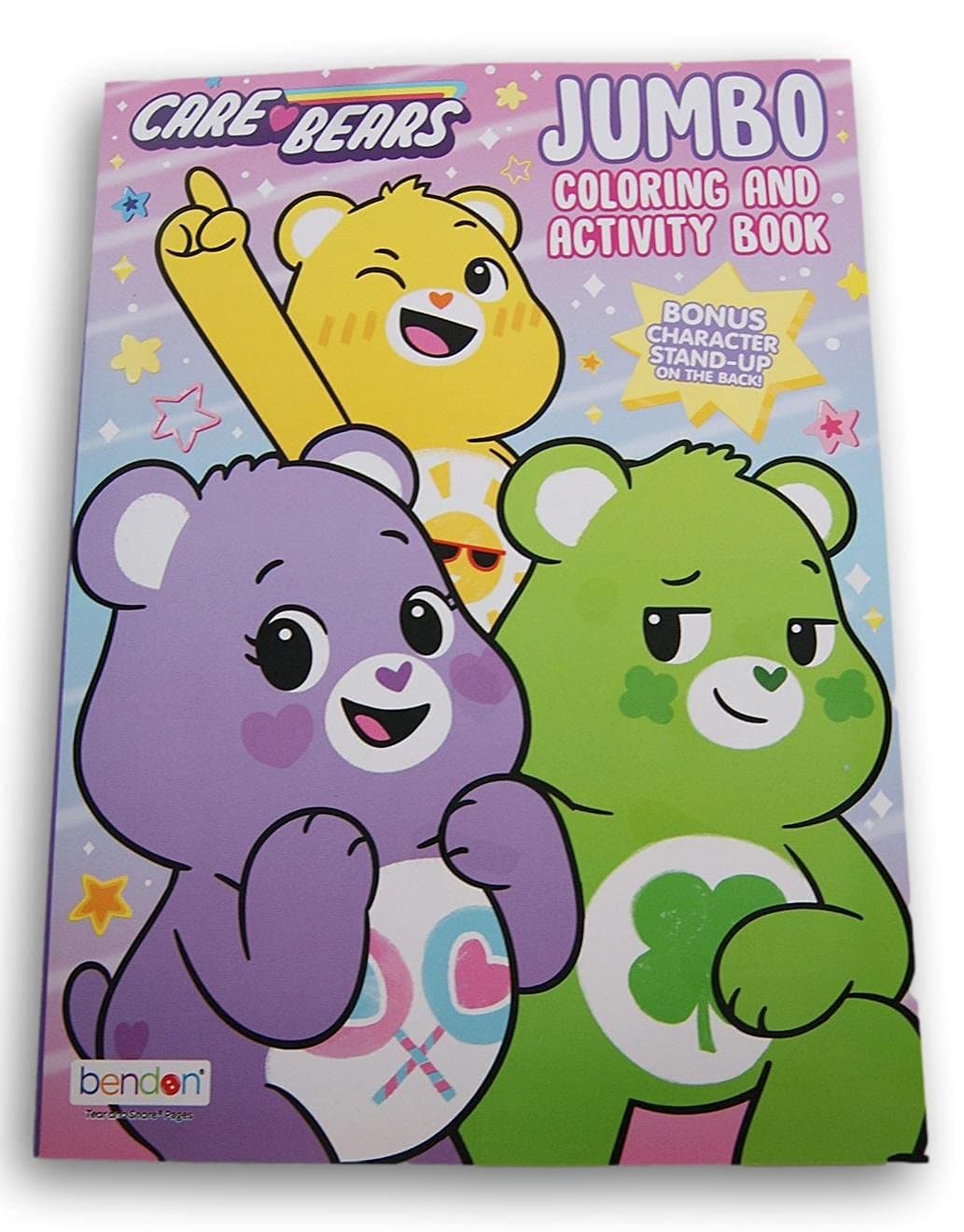Coloring Books Care Bears Coloring and Activity Book with Bonus Stand-Up Character on Back - 80 Pages