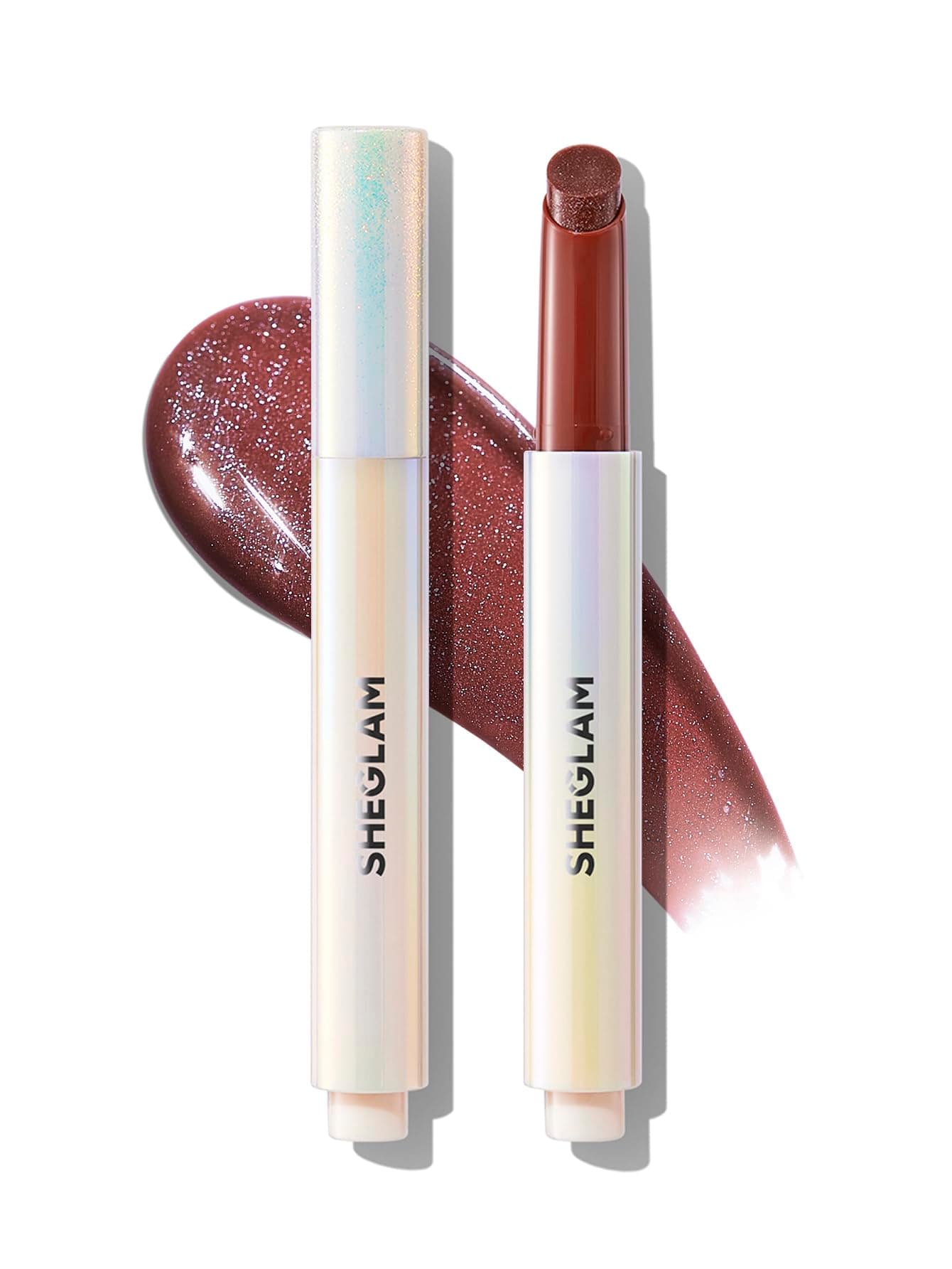 Pout-Perfect Moisturizing Solid Lip Gloss Shimmer Lip Plumper - Sepia Kiss