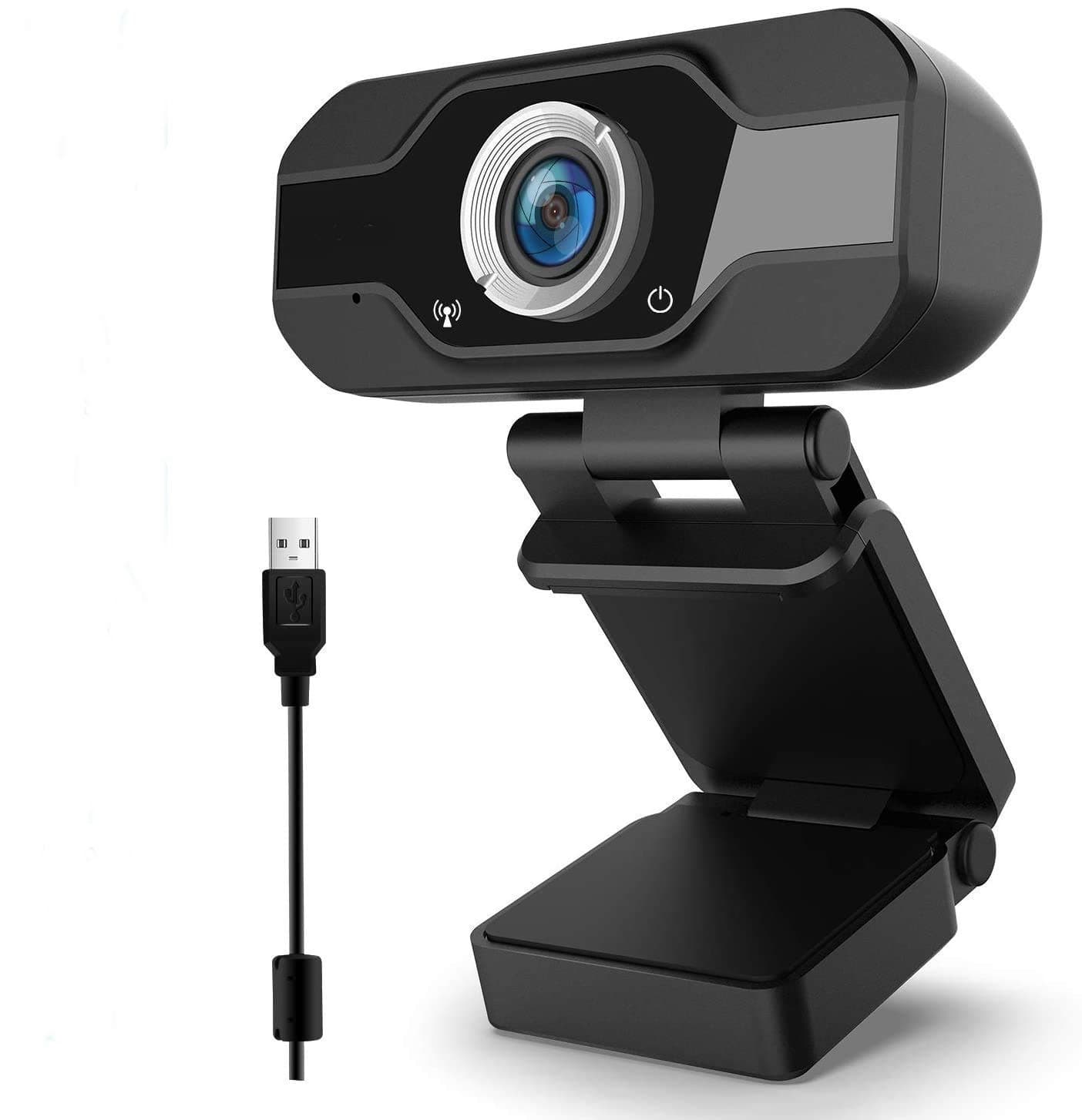 Sponsored Ad - smars® KL97 Ultra HD Web Camera with Microphone 1920x1080P Full HD HisiliconChip Webcam mini USB Camera Auto Focus