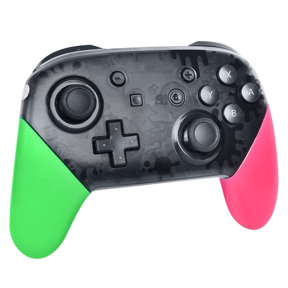 Switch Pro Controller,Wireless Pro Controller Compatible for Nintendo Switch with Rechargeable and Bluetooth (Green and Red)