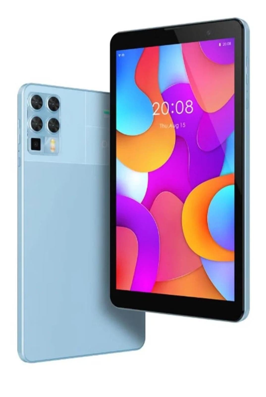 Oteeto Tab 8 5G Android Tablet PC, 8 Inch Display, 8GB RAM, 512GB ROM, 5000 mAh Battery, with Keyboard (Blue)