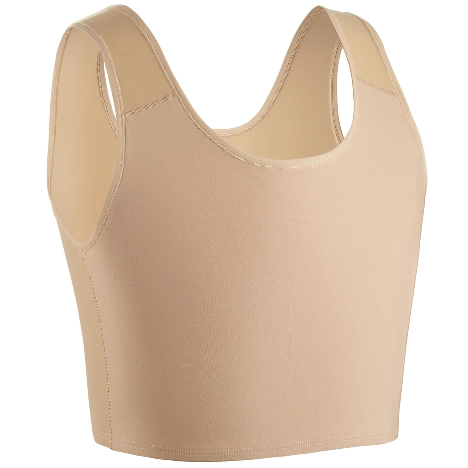 XUJITransgender FTM Breathable Seamless Half Chest Binder