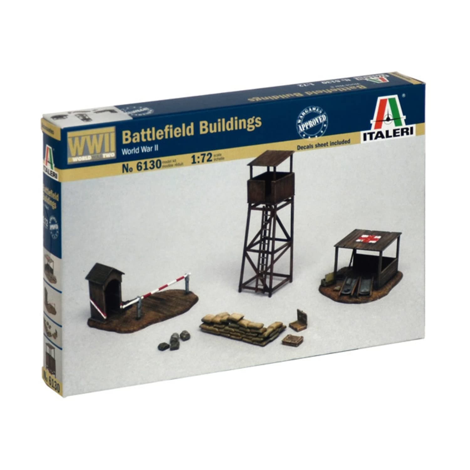Italeri 1:72 - Battlefield Buildings