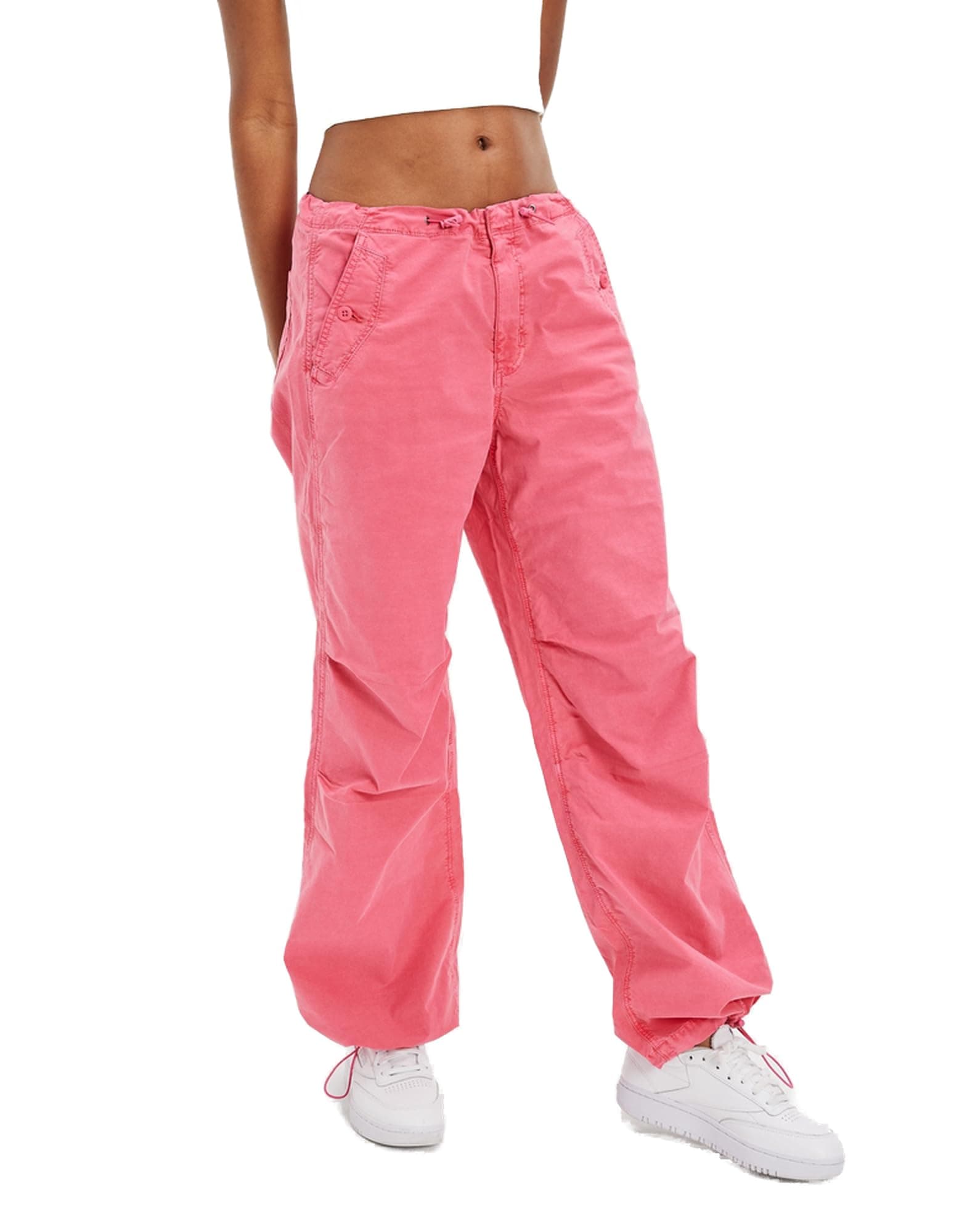 American EagleWomens U-0322-4903-605 Snappy Stretch Low-Rise Parachute Pant