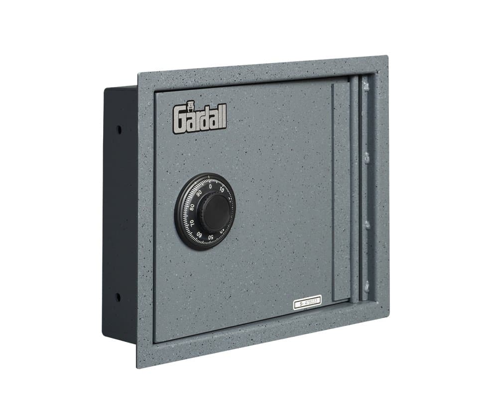 Gardall SL6000/F-G-C 6" Concealed Wall Safe with Mechanical Combination Lock 6" Grey