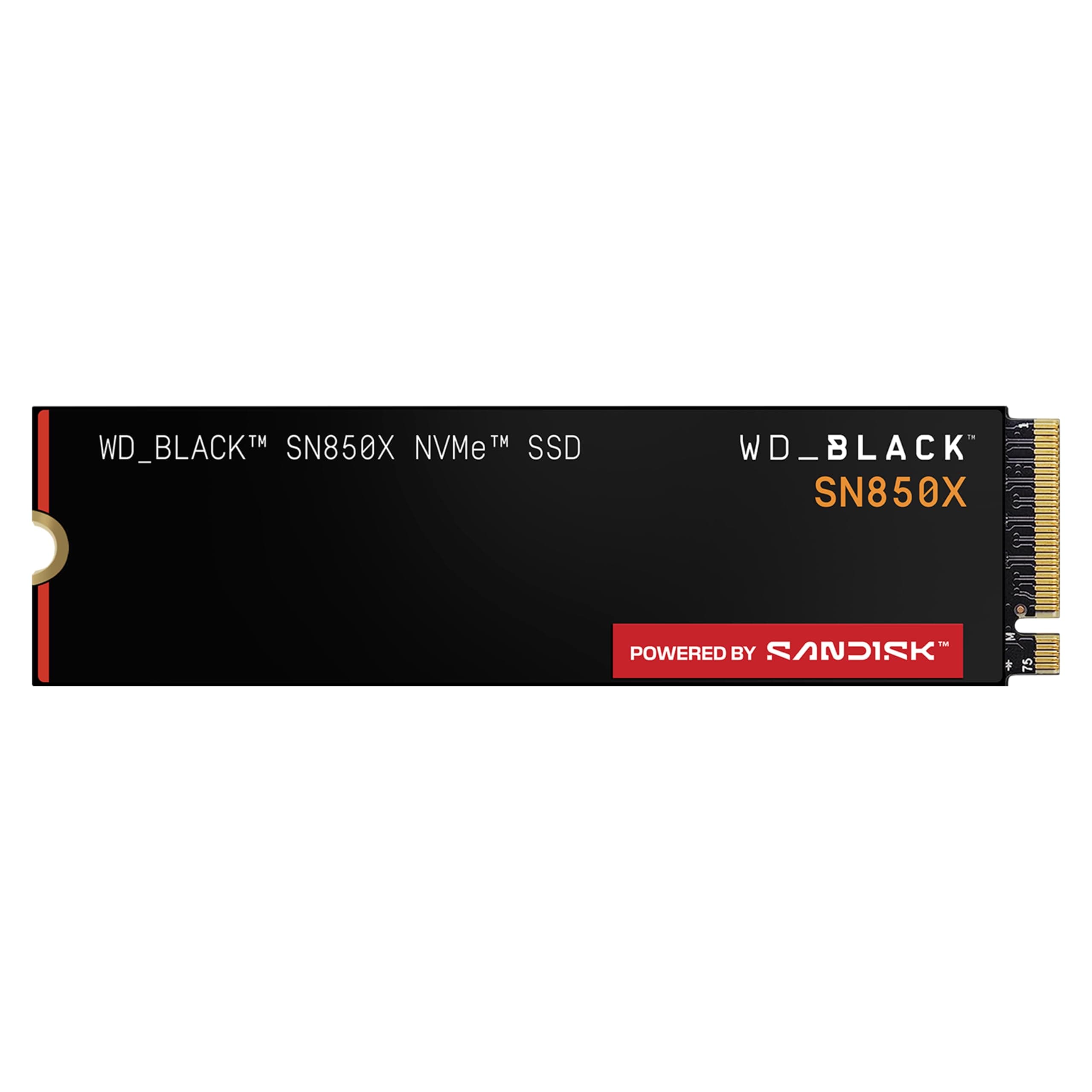 WD_Black Western Digital WD Black SN850X NVMe 4TB, Upto 7300MB/s R, 6600MB/s W, 5Y Warranty, PCIe Gen 3 NVMe M.2 (2280), Gaming Storage, Internal Solid State Drive (SSD) (WDS400T2X0E)