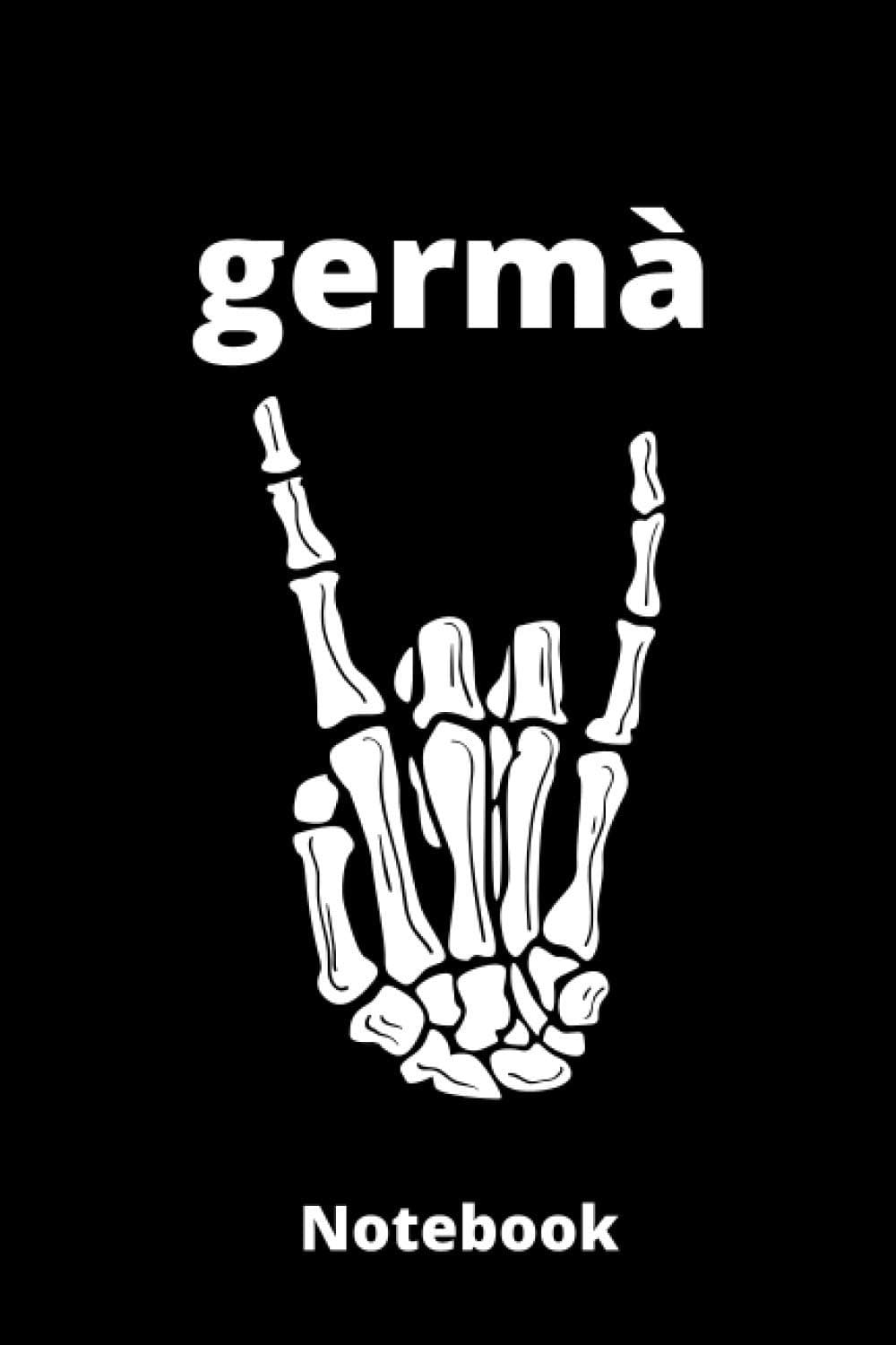 Germà Notebook: Lined Notebook / Journal Gift, 100 Pages, 6x9, Soft Cover, Matte Finish