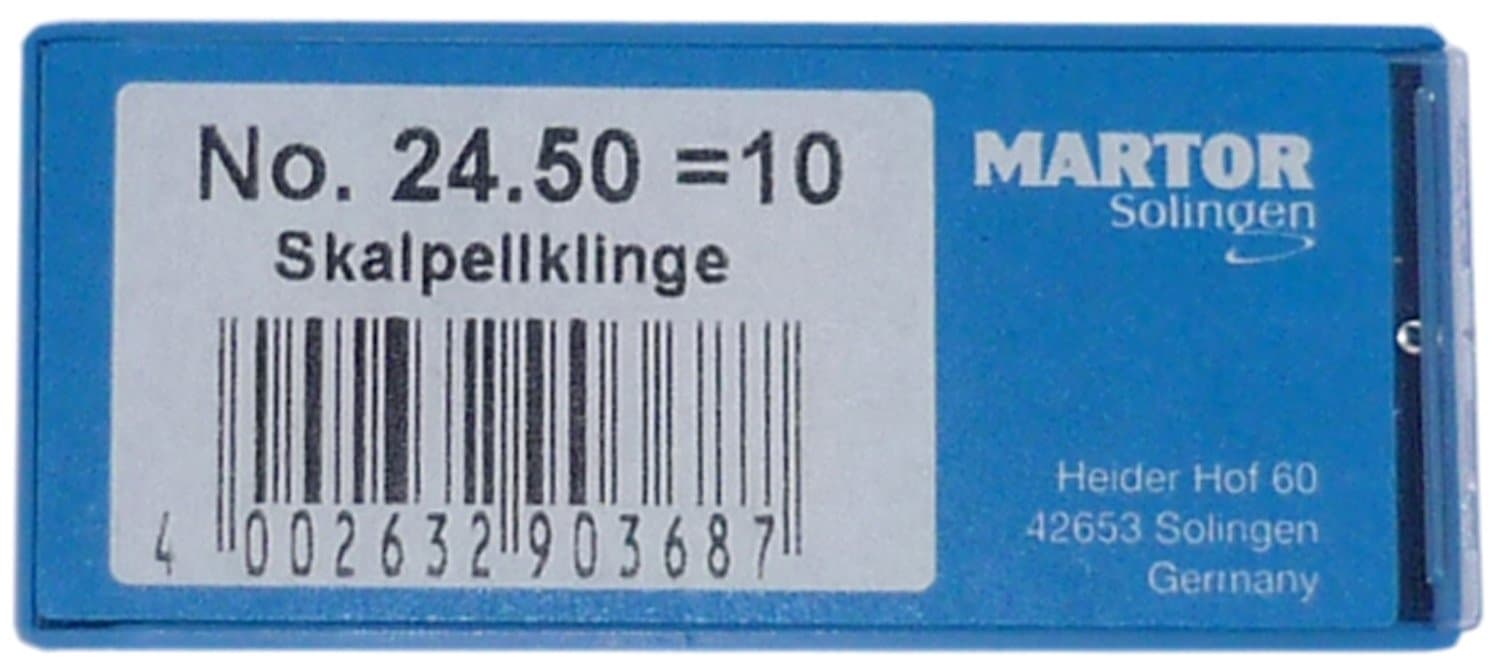 Schmedt Spare Rounded Blades No. 24 (10 Blades)