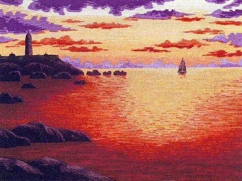 kit No197 Yunagi (No. 3) (Bunka Embroidery / Kits No.197)