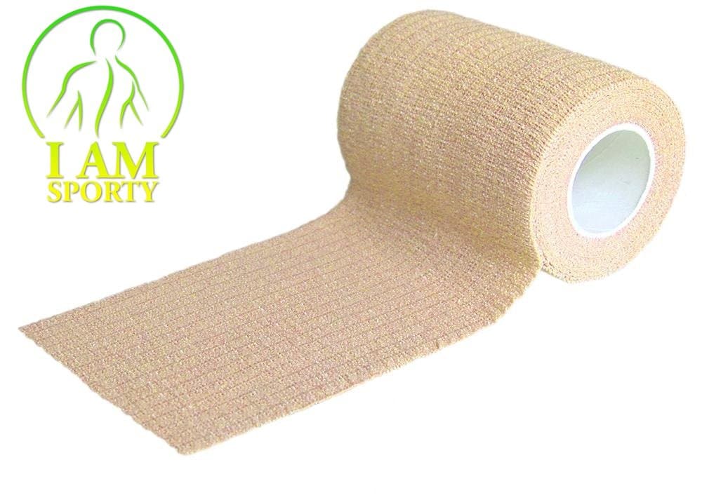 Bandage 7.5 cm x 4.5 m Beige Bandage Plasters, Gauze Bandage, Under Tape
