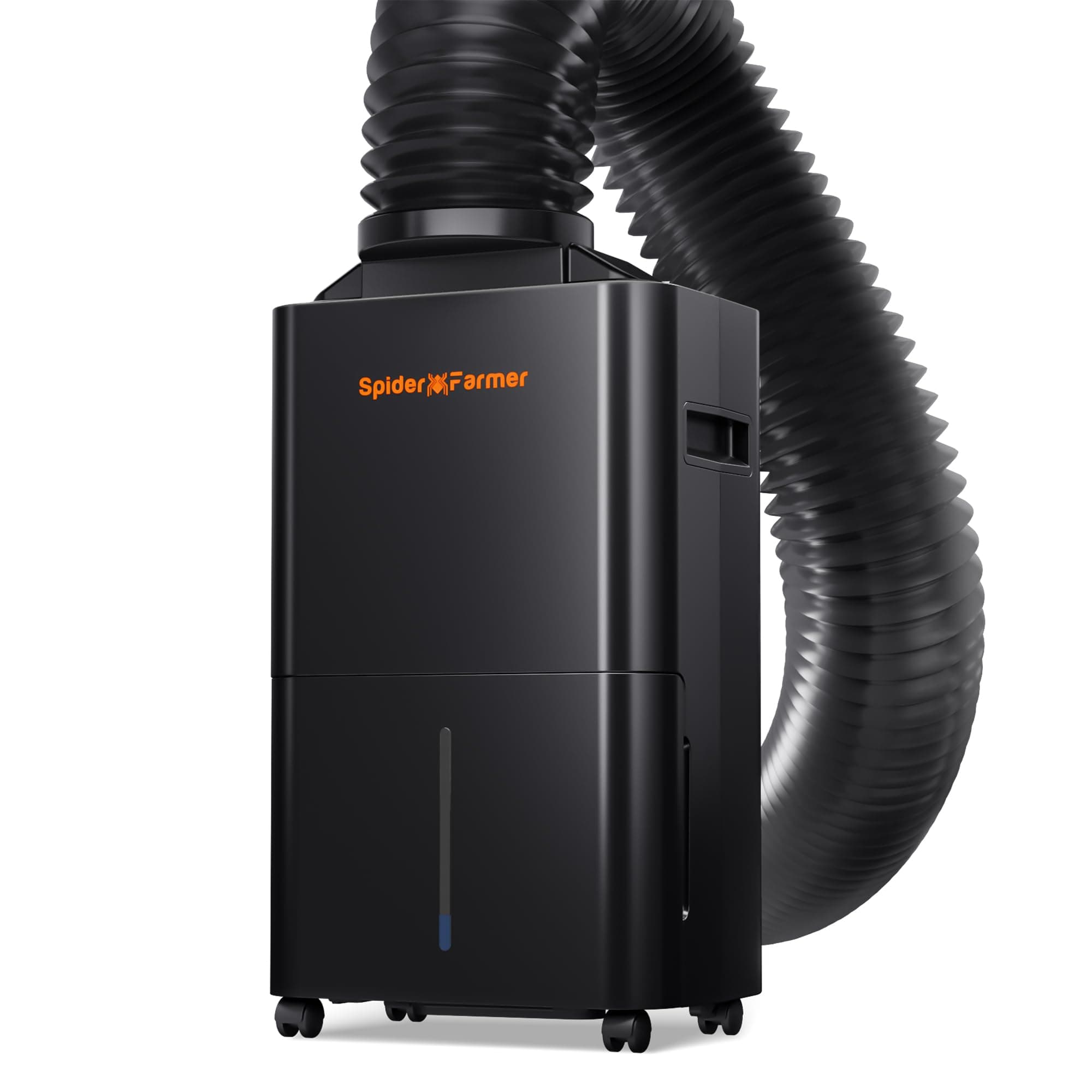Spider Farmer Dehumidifier with Drain Hose and Pump 2000 Sq.ft Deshumidificador Smart Humidity Control & Display, Air Duct, 24H Timer, Powerful Moisture Removal for Basement and Grow Tent