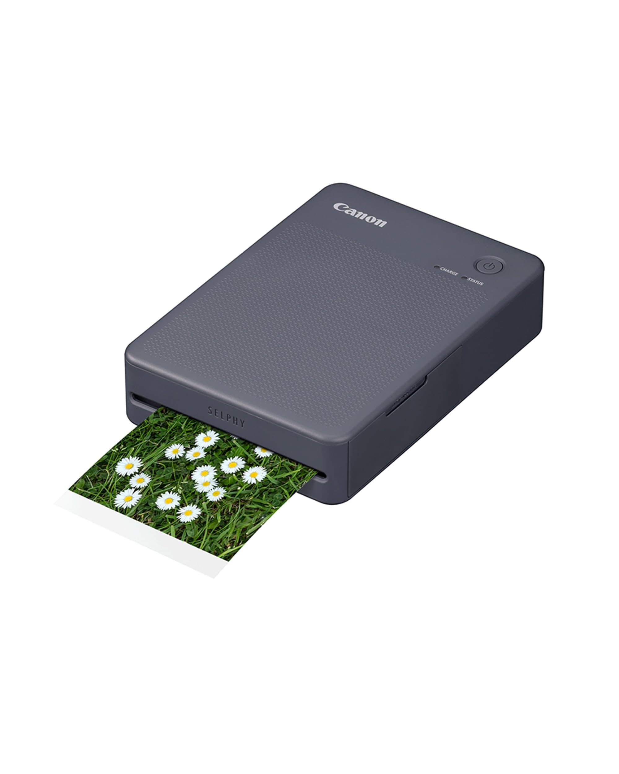 SELPHY QX20 portable printer - for Wi-Fi printing straight from your smart device. Dye Sublimation, 2 sizes of peel and stick Prints and USB-C Charging - Black (Without Ink/Paper)