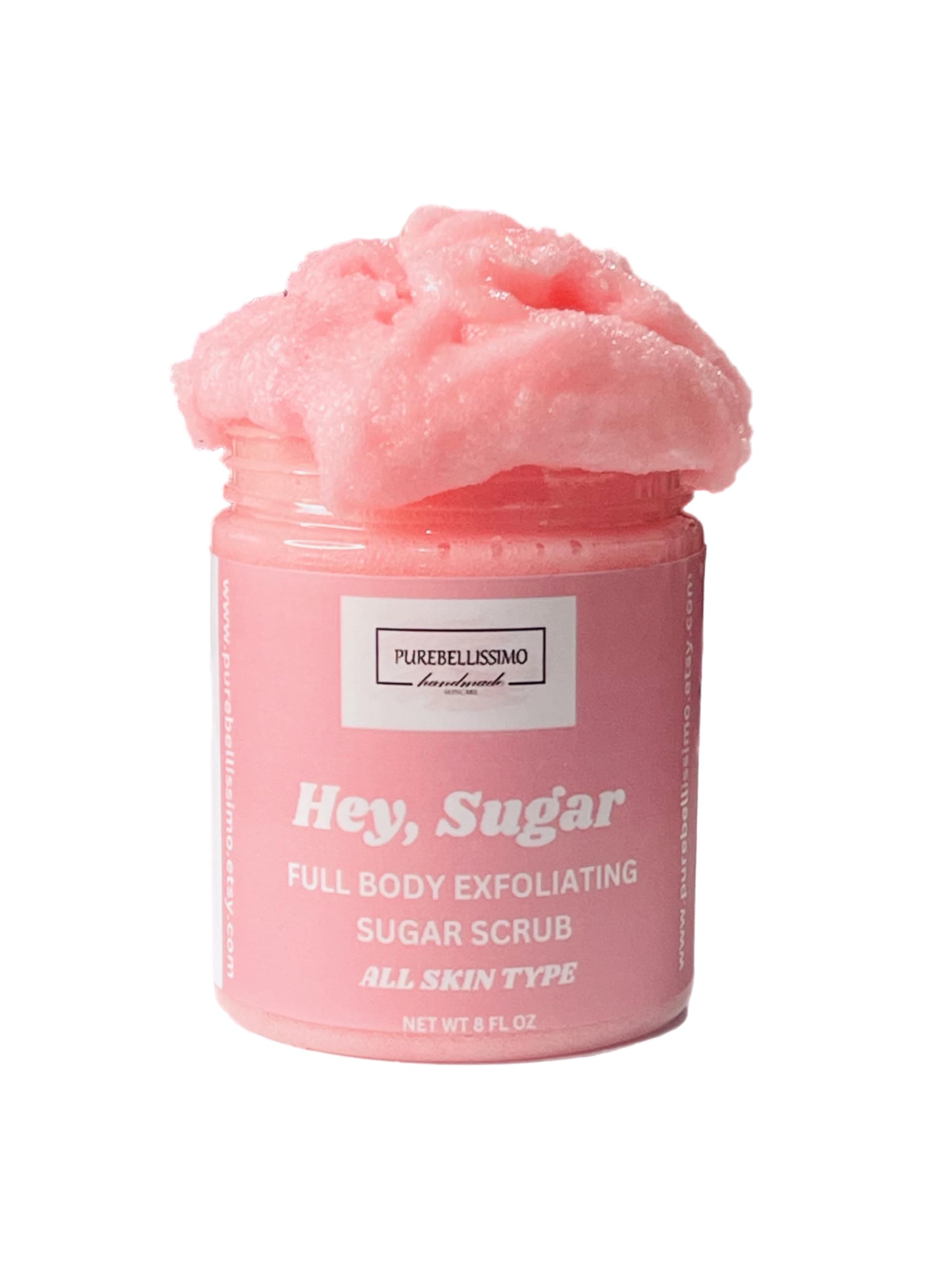 Best Sugar Body Scrub, Scrub for ingrown hair, Exfoliating Scrub for Dull Skin, Shea Butter, Scrub with Goodness of Shea Butter & Cocoa Butter, Skin lightning Scrub, Facial Scrub, Made in USA