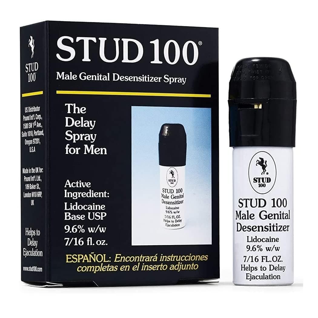 Male Genital Desensitizer Spray, 7/16- Fl Ounce Box