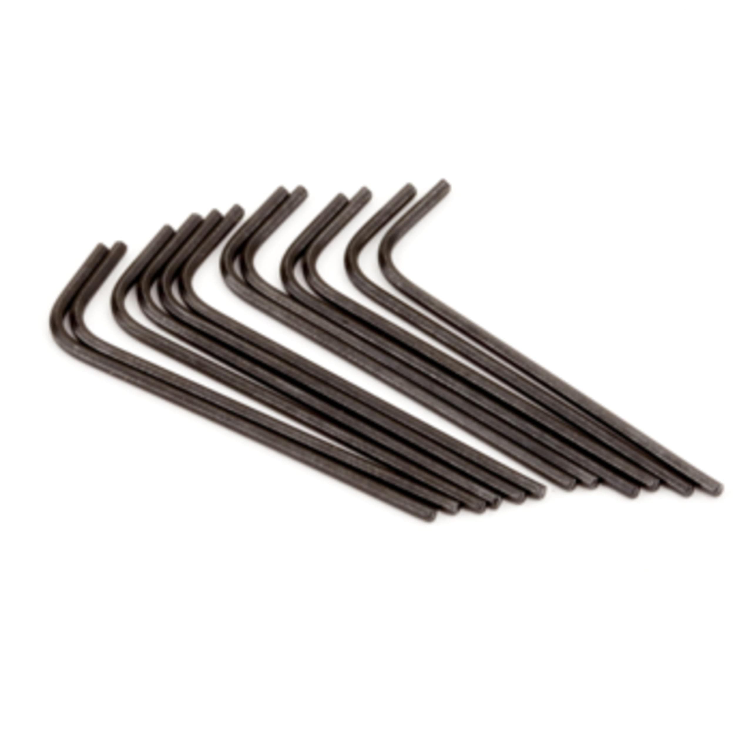 Hex/Allen Saddle Height Adjustment Wrench, .050 Short Arm, 12-Pack