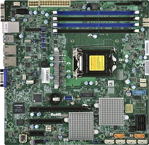 Motherboard Micro ATX DDR4 LGA 1151 X11SSL-CF-O