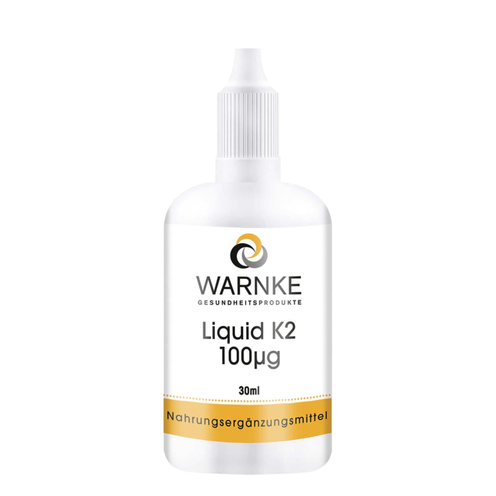 Vitamin K2 Oil, 100µg per 10 Drops, Vegan, Without Magnesium Stearate, 30ml | Warnke Vitalstoffe - German Pharmacy Quality