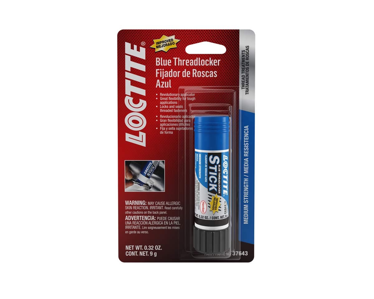 Loctite 37643 Blue Medium Strength Threadlocker Stick, 9-Gram