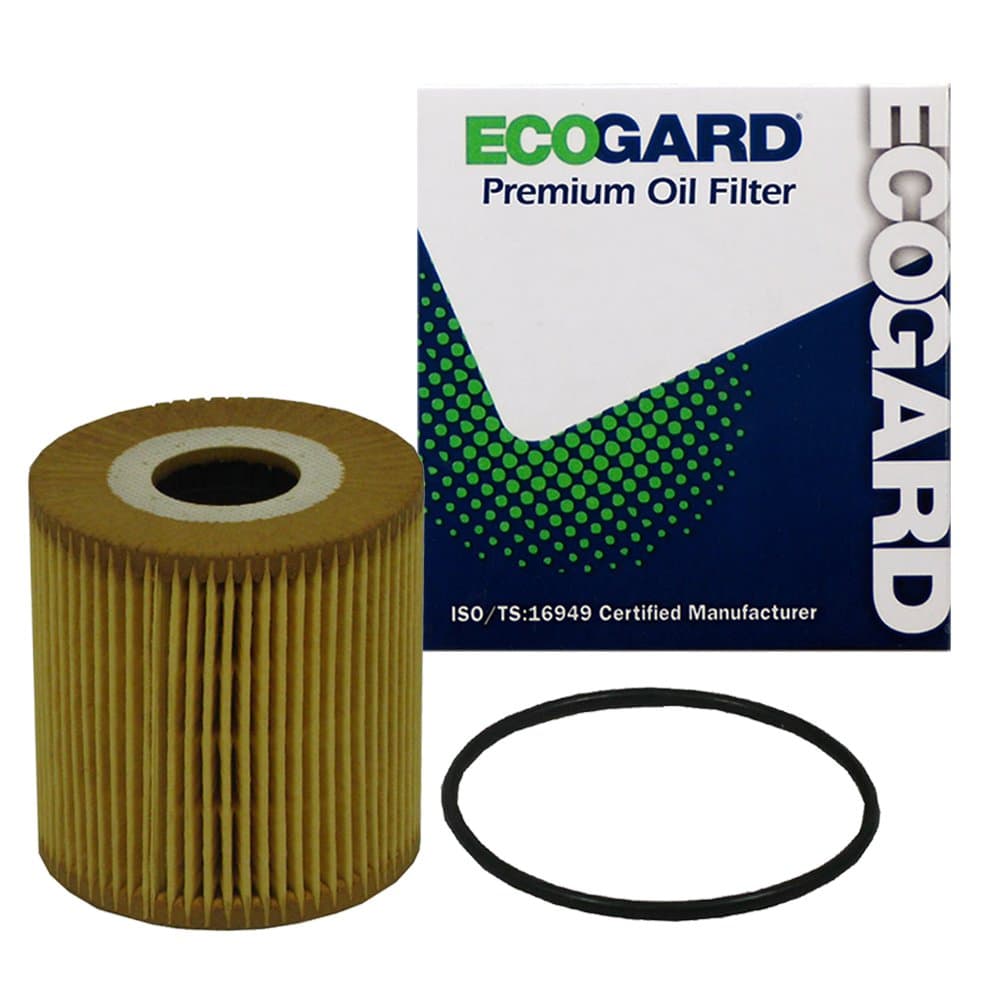 ECOGARD X5315 Premium Cartridge Engine Oil Filter for Conventional Oil Fits Volvo S60 2.5L 2003-2009, V70 2.4L 1999-2007, XC70 2.5L 2003-2007, XC90 2.5L 2003-2006, S60 2.4L 2001-2009