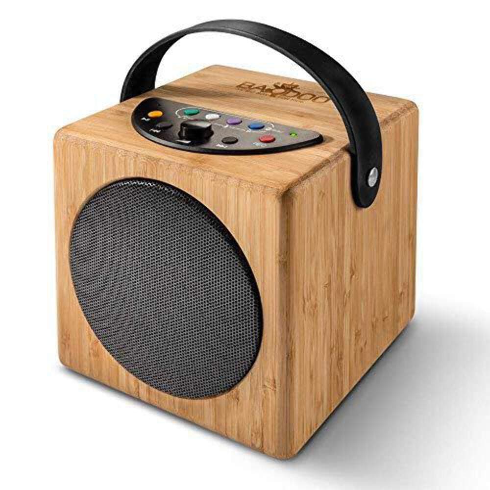 Badoo - The Mobile Children's Speaker and MP3 Player Made of Wood with Built-in Microphone and Bluetooth (from 3 Years)