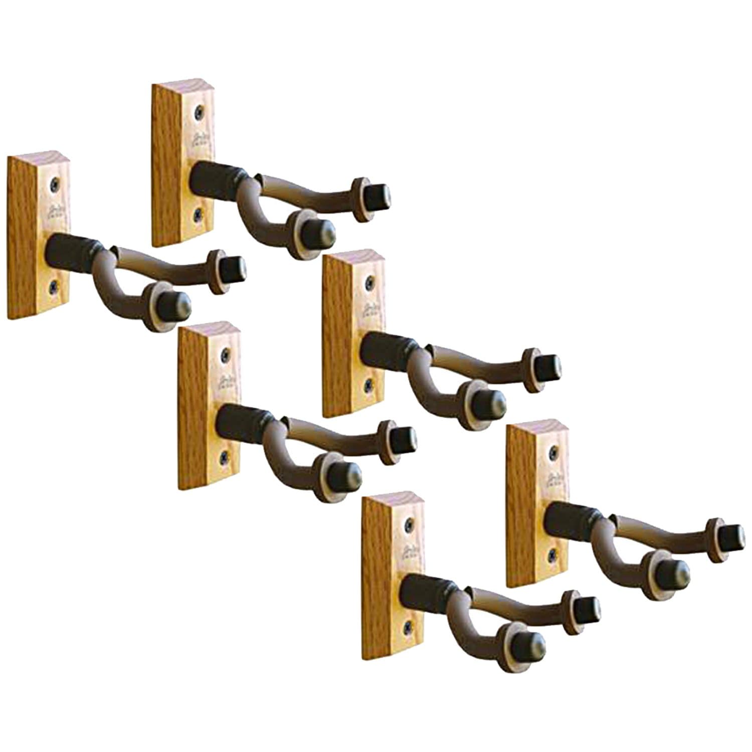 6 Pack of String Swing CC01 Wall Mount Guitar Hangers