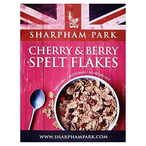 Sharpham ParkCherry & Berry Spelt Flakes 375g