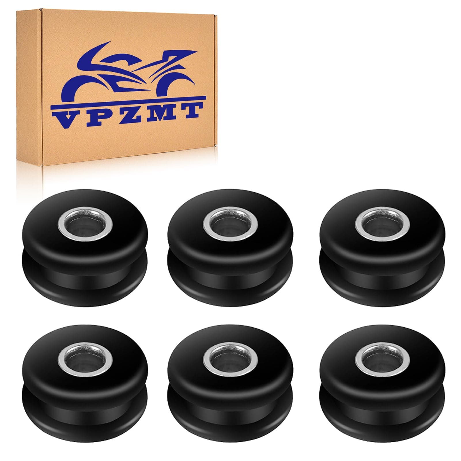 Gas Fuel Tank Mounts Rubber Grommets for Harley Davidson Heritage Softail 1984-1999, FXWG 1985-1986, Springer, Bad Boy, Fatboy Models
