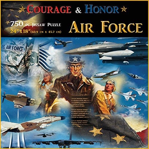 Courage and Honor Air Force Puzzle by Americana Souvenirs and Gifts