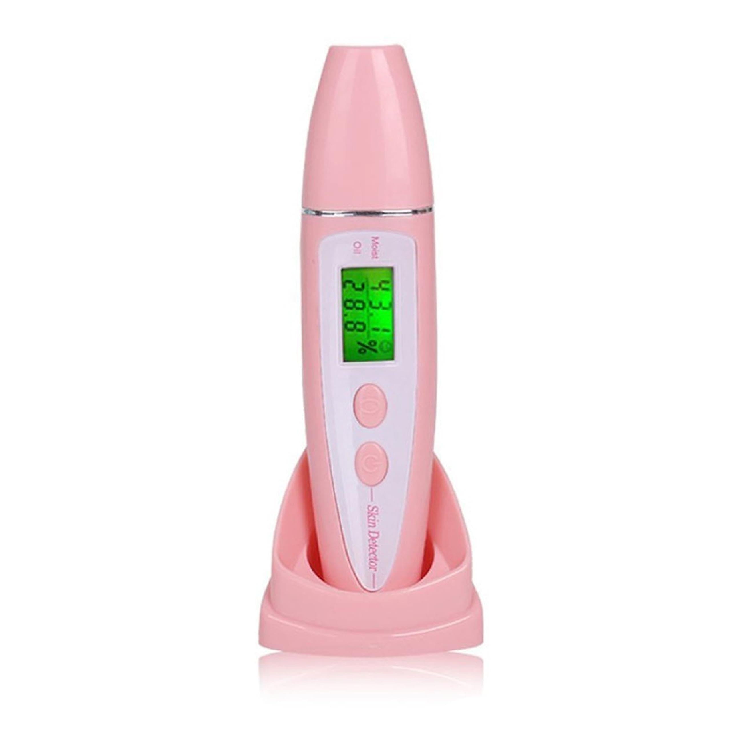 Dealsure Digital Skin Analyser Machine | Facial Tester Pen | Moisture Meter for Skin | Portable Analyzer for Water, Oil & Fluids | Track Changes Skincare Products