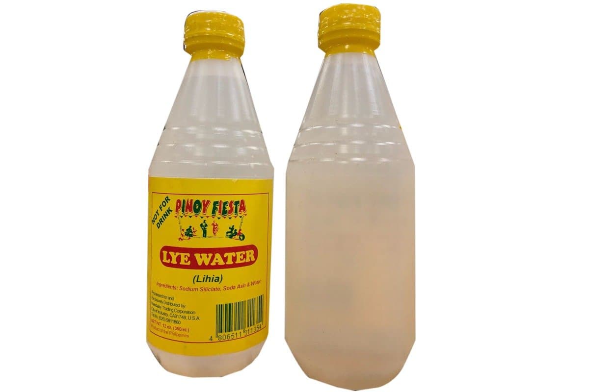 3 bottles lye water for cooking