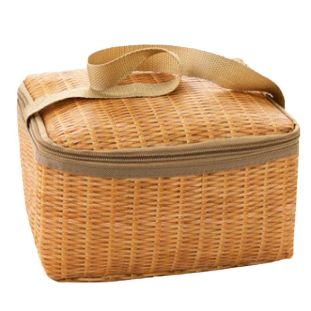 Edited Insulated Thermal Cooler Lunch Bag Handbag Pouch Picnic Storage Box Lunch Bags