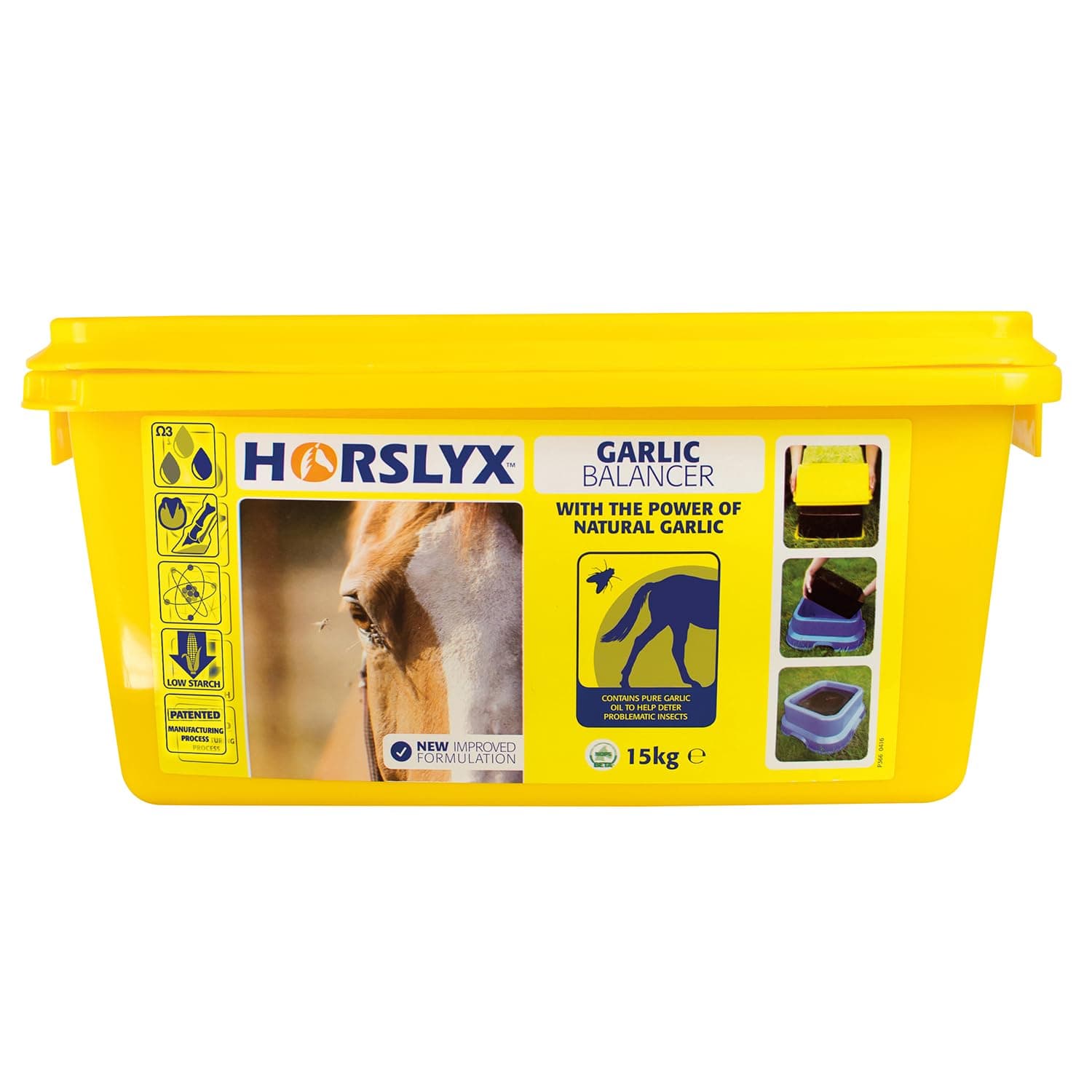 HorslyxUnisex's CTH0105 Garlic Balancer Lick, Clear, 15 kg