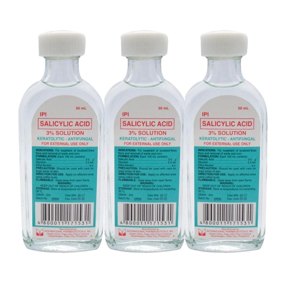 Generic IPI Salicylic Acid 50mL, Keratolytic Antifungal