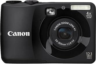 Canon Powershot A1200 12.1 MP Digital Camera with 4x Optical Zoom (Black)