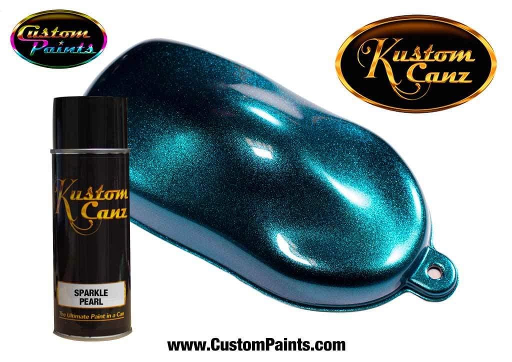 Kustom CanzSparkle Pearl Turquoise - Aerosol Can