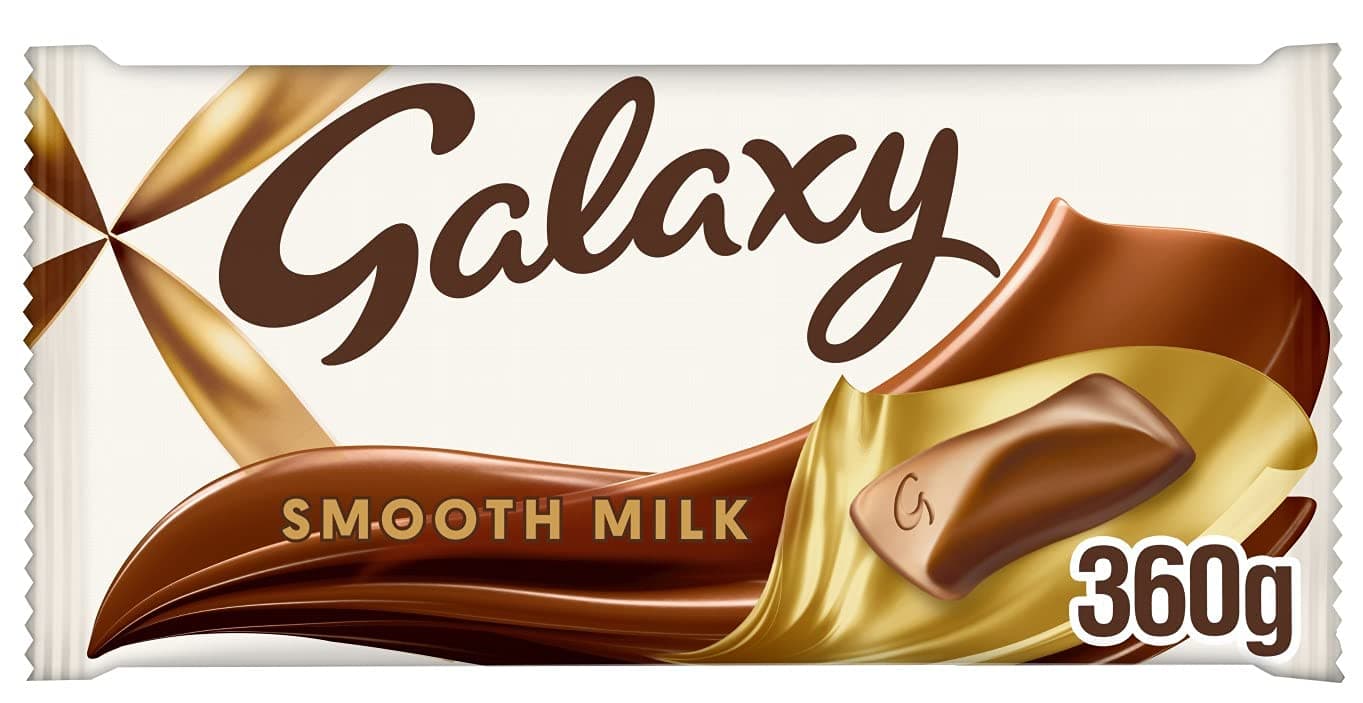 Galaxy Smooth Milk Chocolate Bar for Sharing, 12 oz, (Packaging May Vary)