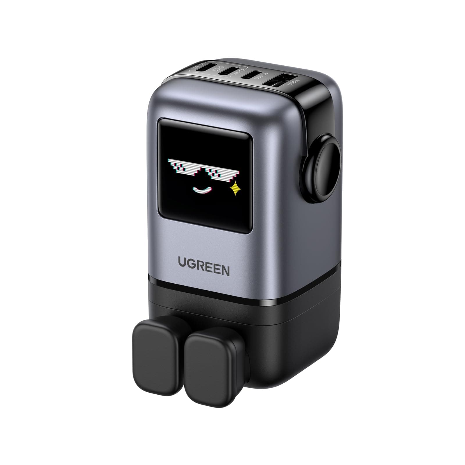 Uno 100W USB C Charger Nexode 4-Port GaN Fast Charging Plug USB C Laptop Charger Compatible with MacBook Pro/Air, iPad Pro, iPhone 17 Pro/Air/17/16, Galaxy S24, Pixel 9, Steam Deck, ROG Ally