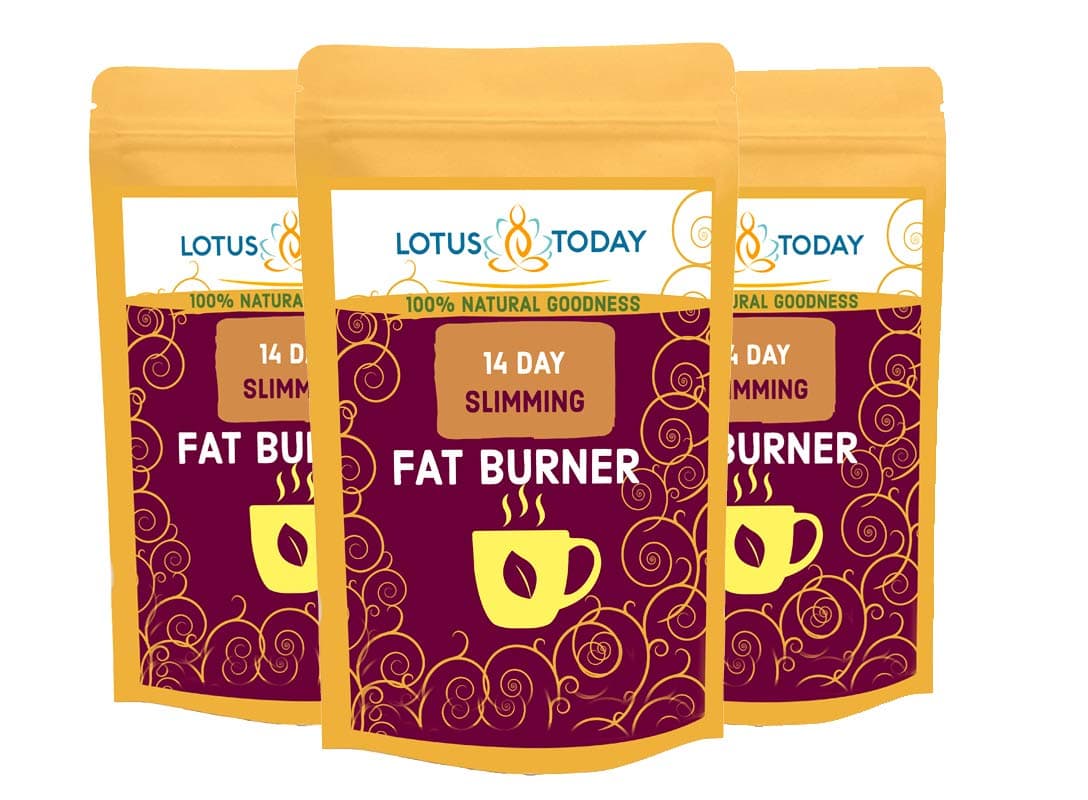 Lotus Today 14 Day Slimming Fat Burner Blend, Detox Tea, Unisex, Diet, Day Time Detox, 28 Tea Bags