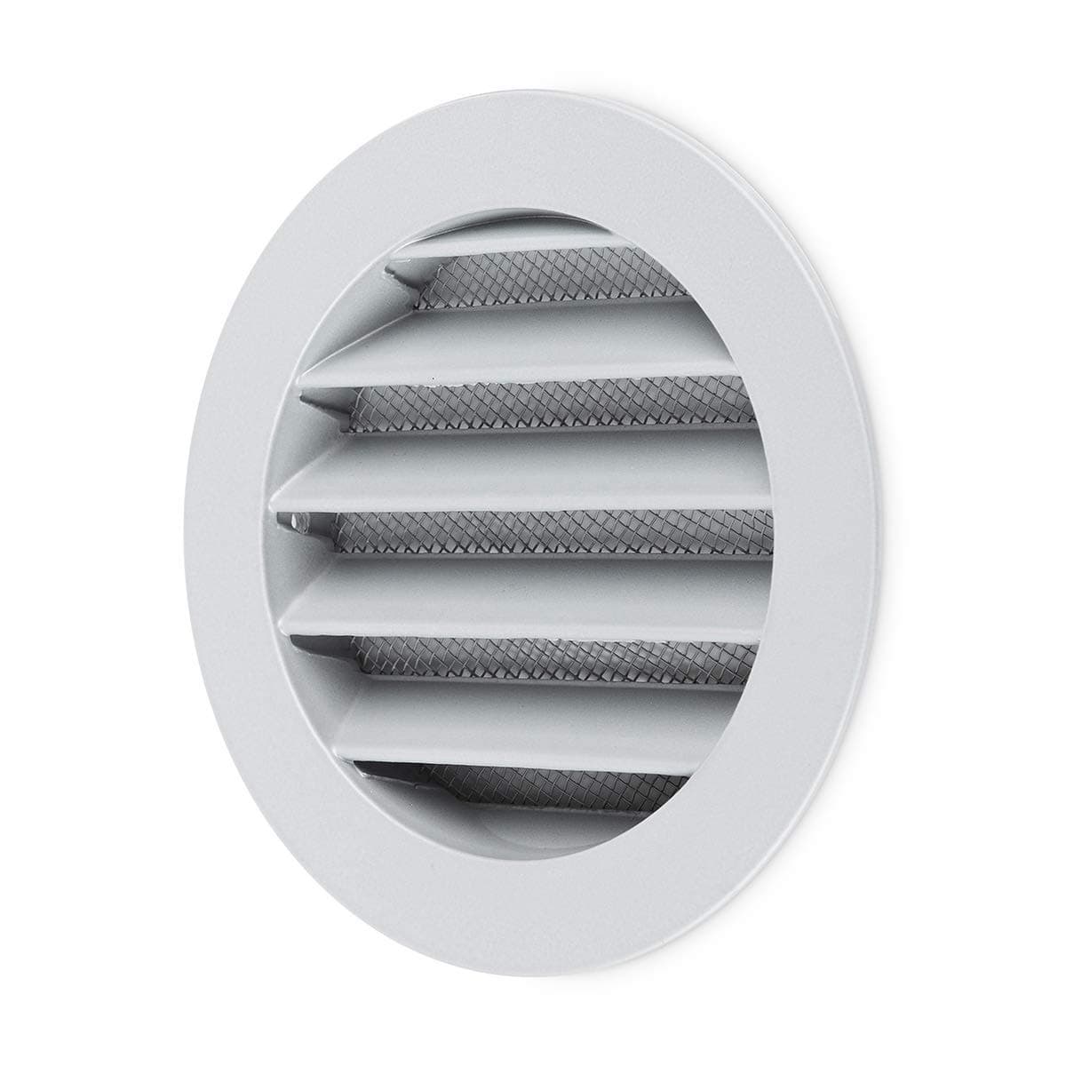 Ferenu calimaero WSGG Air Vent Cover 4 inch Extractor Fan Air Vent Covers for Walls Inside or External Fixed Louvre with Fine Insect Mesh 100 mm
