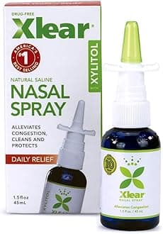 Natural Nasal Spray with Xylitol, 1.5 fl oz (Pack of 8)