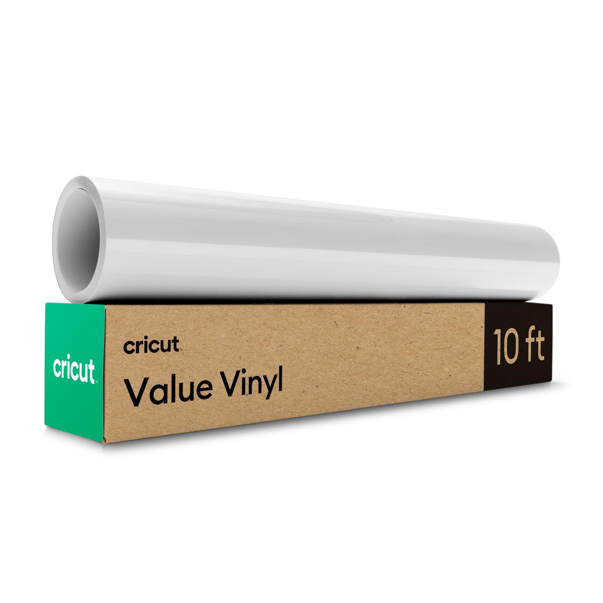 Cricut® Value Permanent Vinyl, White (12" x 10')