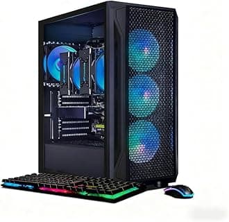 STGAubron Gaming Desktop PC, GEFORCE GTX 1660S 6G, Intel i7 Xeon E5 up to 3.7...