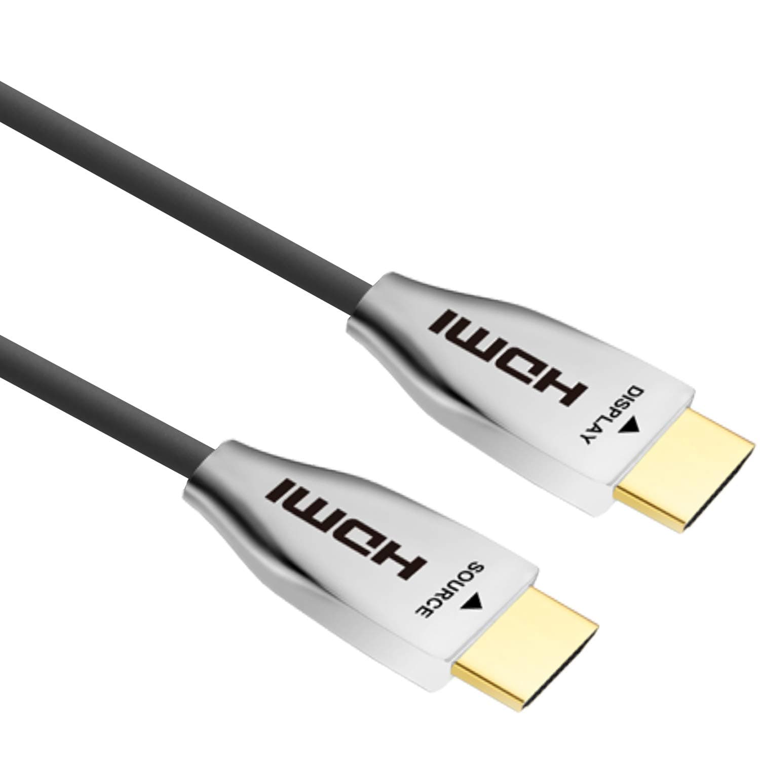 Fiber Optic HDMI Cable 33FT 4K 60FPS HDMI 2.0 18Gbps Active Optical Cable (AOC) / YUV4:4:4 201A