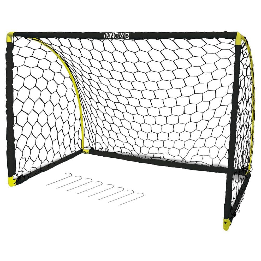 Playwell Innov8 Folding Soccer Goalpost | Portable | Professional-Grade | Steel Frame | Netting Quick Setup | Durable