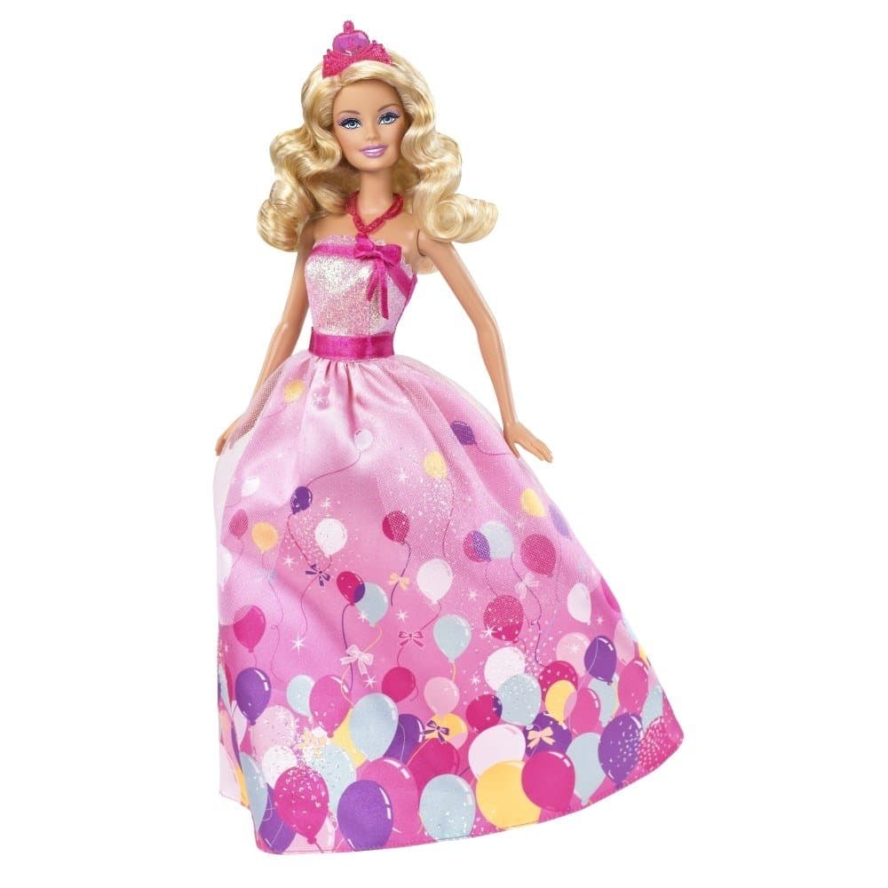 Barbie Birthday Princess Doll Gift Set