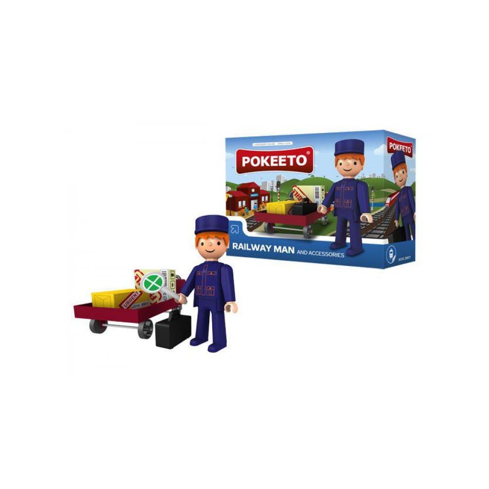 efko Pokeeto Railwayman and Accessories