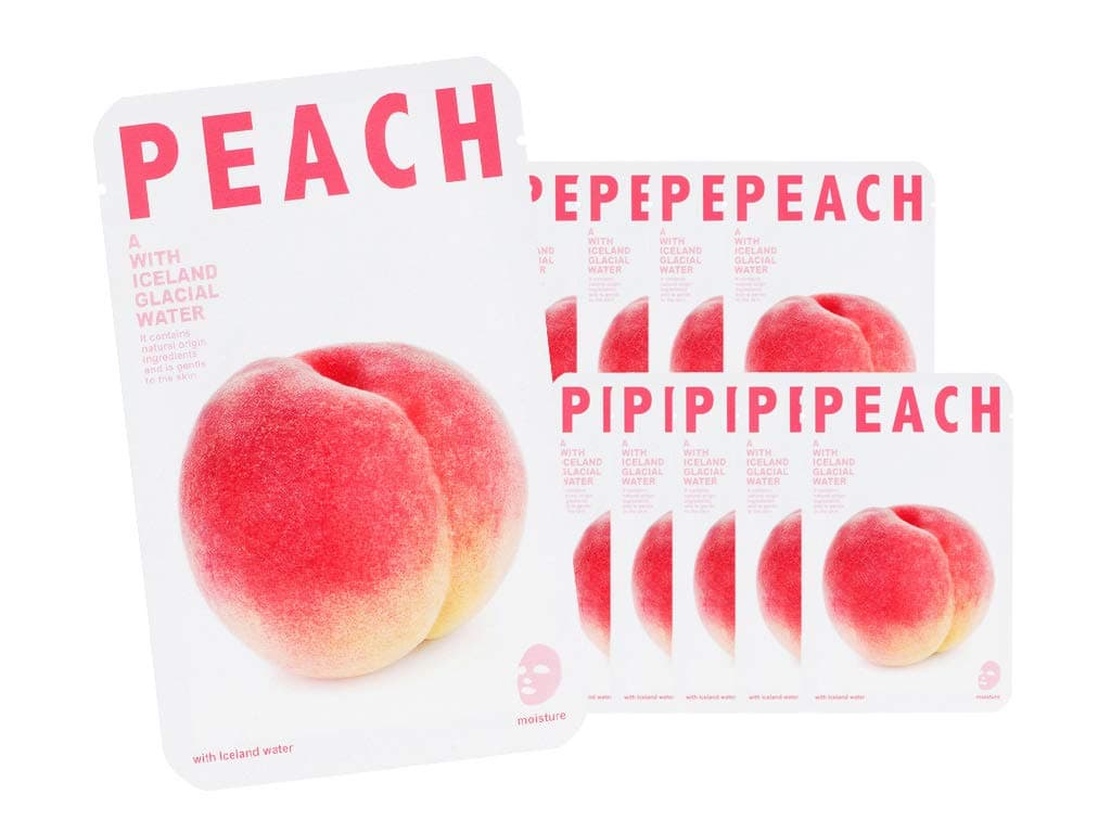 [CNF COSMETIC] THE ICELAND PEACH MASK SHEET - [10pcs]